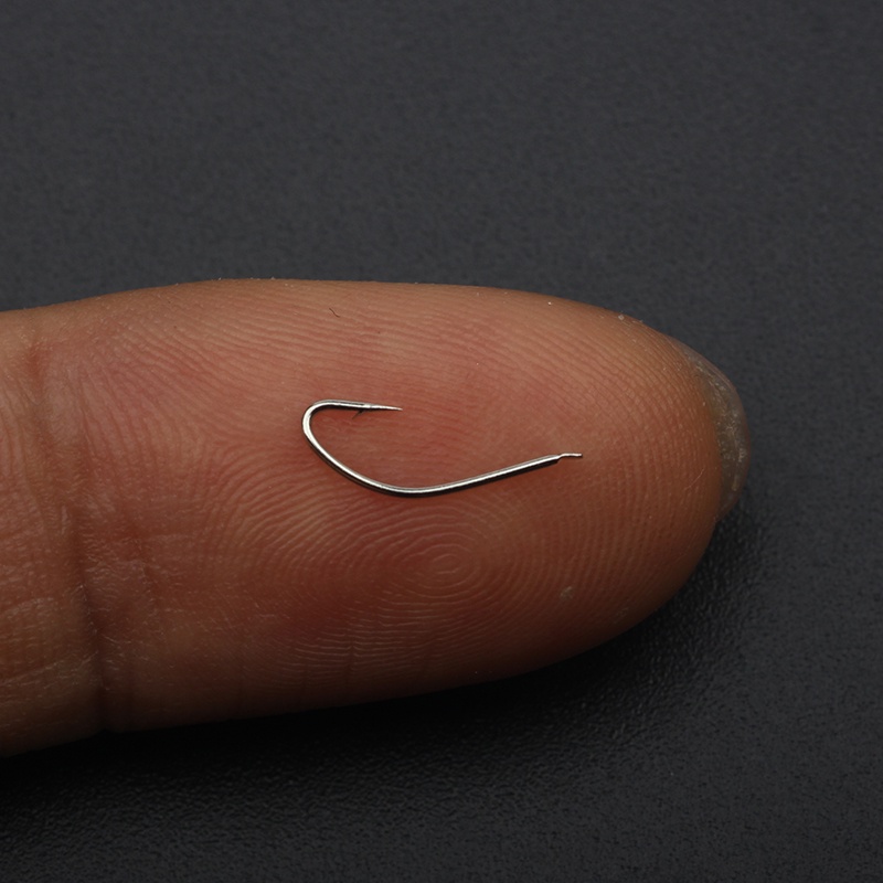 Bộ 100 Móc Câu Cá 1-10 Bằng Carbon Chất Lượng