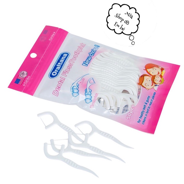 Tăm/ chỉ nha khoa cho cả nhà