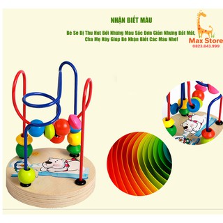ĐỒ CHƠI GỖ MÊ CUNG LUỒN HẠT (NHỎ)