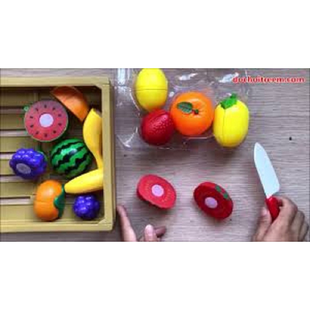 Bộ trò chơi cắt trái cây cỡ đại, nhiều loại trái cây