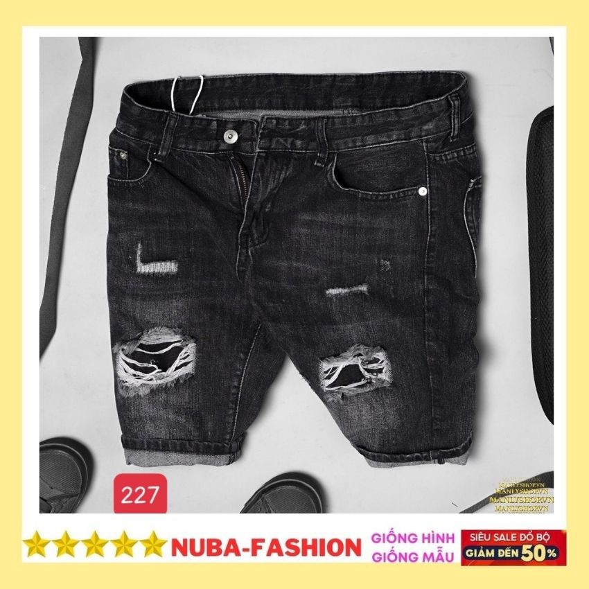 Quần short jean nam mẫu mới,chất vải bò cao cấp,AT 227 | BigBuy360 - bigbuy360.vn
