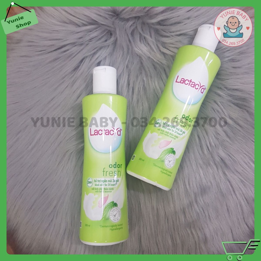 Dung Dịch Vệ Sinh Phụ nữ Lactacyd Odor Fresh Ngăn Mùi 24H 250ml