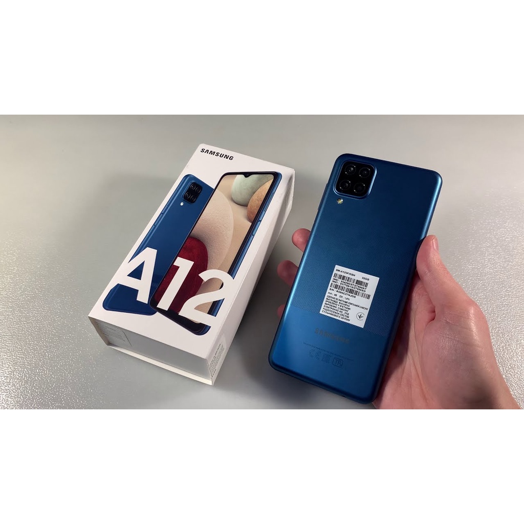 Điện thoại Samsung Galaxy A12 (4GB/128GB) - Hàng Mới 100% Full Box Đủ Phụ Kiện Bảo Hành 12 Tháng