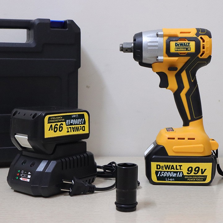 Máy Siết Bulong DEWALT 99V – Máy Bắn Vít Dewalt – Tặng đầu khẩu