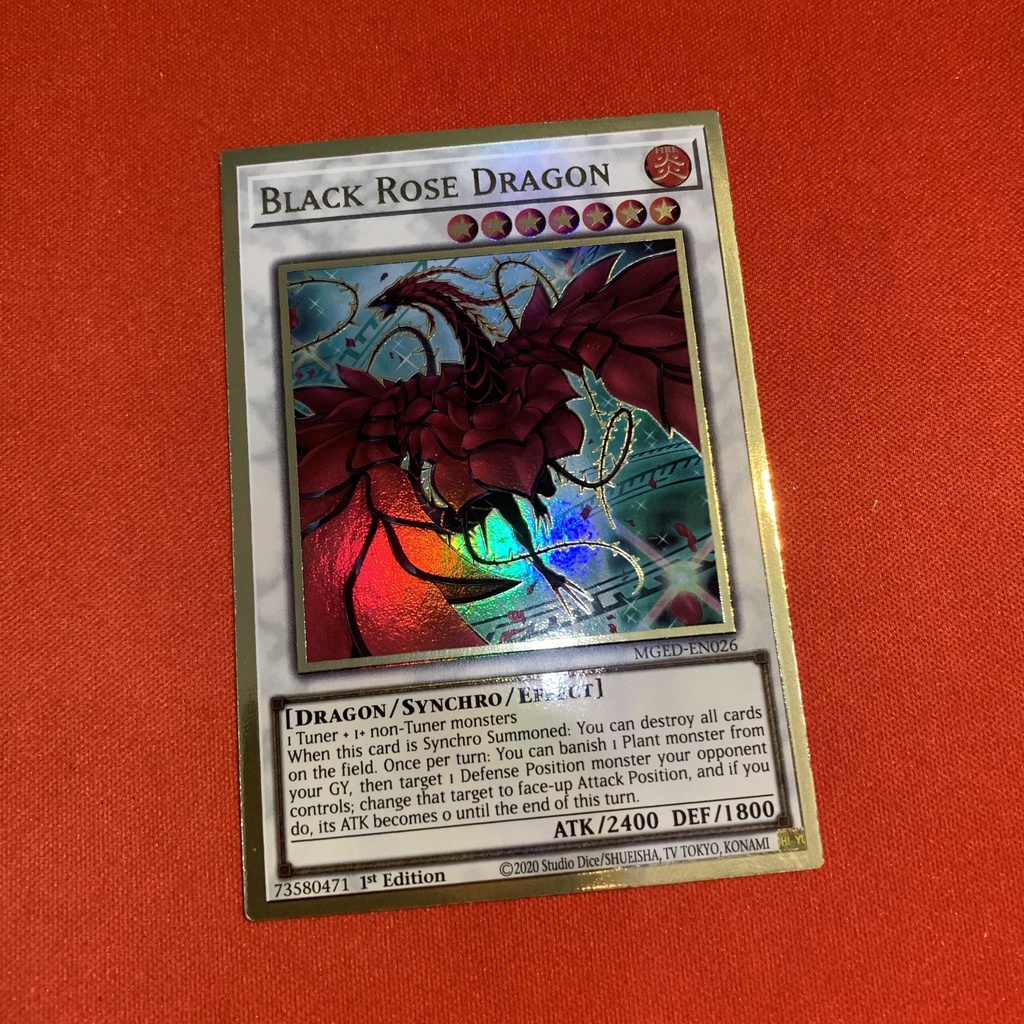 Black Rose Dragon Alternate Art