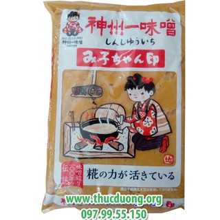Tương đặc Miso Nhật vàng 850g Thực Dưỡng Bà Loan
