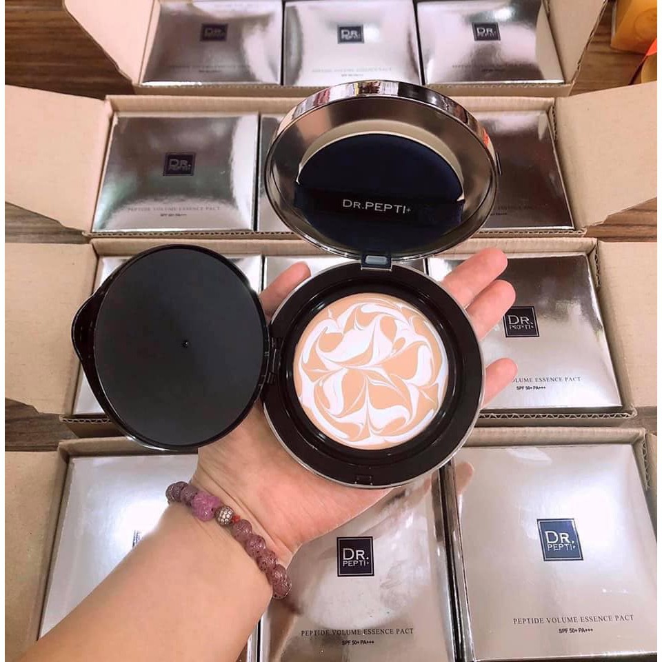 Phấn Tươi DR PEPTI Volume Essence Pact Hàn Quốc Chính Hãng - HanZy Store