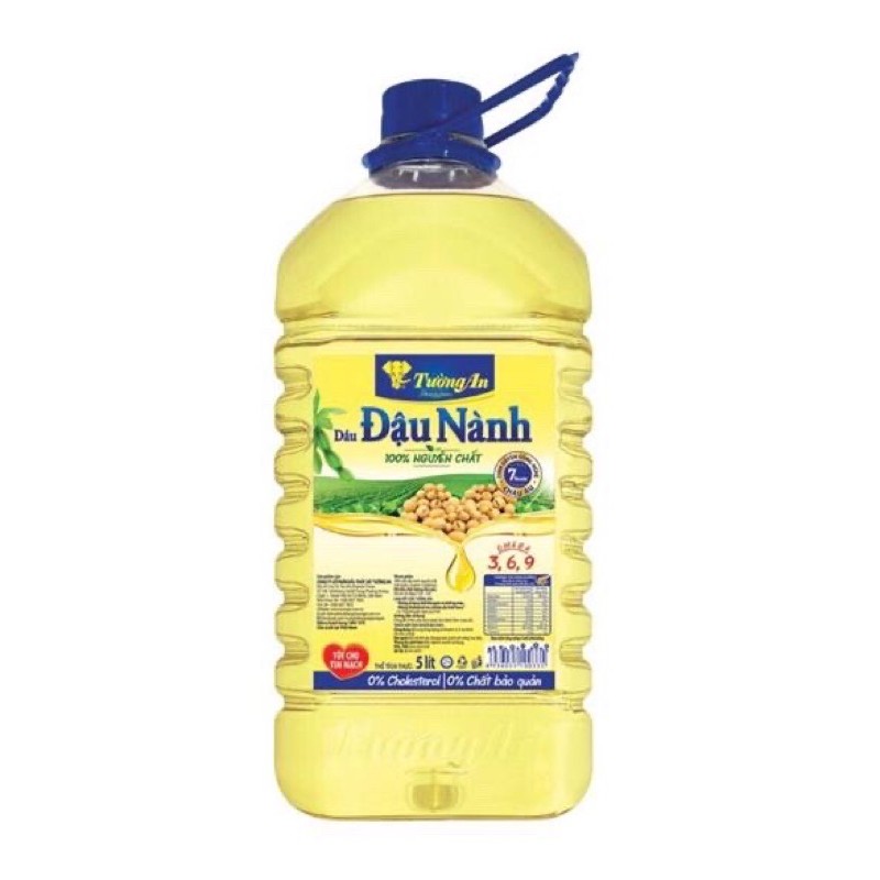 DẦU ĐẬU NÀNH TƯỜNG AN 5L GIÁ SỈ DATE MỚI