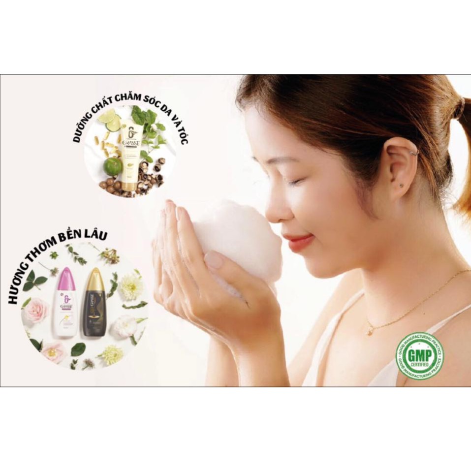 [TẶNG NGAY BỘ DẦU GỘI + SỮA TẮM 80 ml] GRASSE - TINH CHẤT DƯỠNG TÓC + KEM Ủ NƯỚC HOA | BigBuy360 - bigbuy360.vn