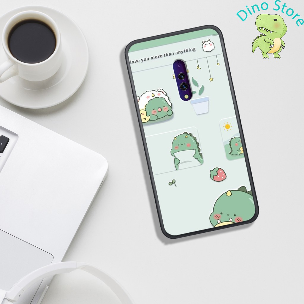 ỐP LƯNG OPPO K3/K20/K30/REALME X  ,  IN HÌNH KHỦNG LONG NGỘ NGHĨNH VÀ CUTE