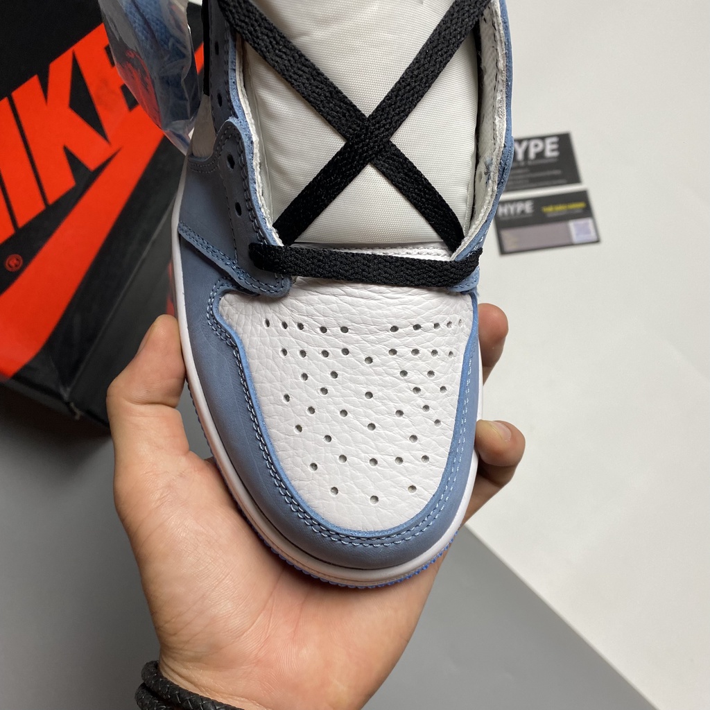 Giày Jordan 1 High Retro University Blue  - Hype Sneaker | Phiên bản High Quality