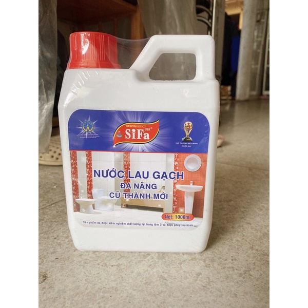 Tẩy gạch, tẩy rêu, mốc vết ố, tẩy mọi vết bẩn Sifa