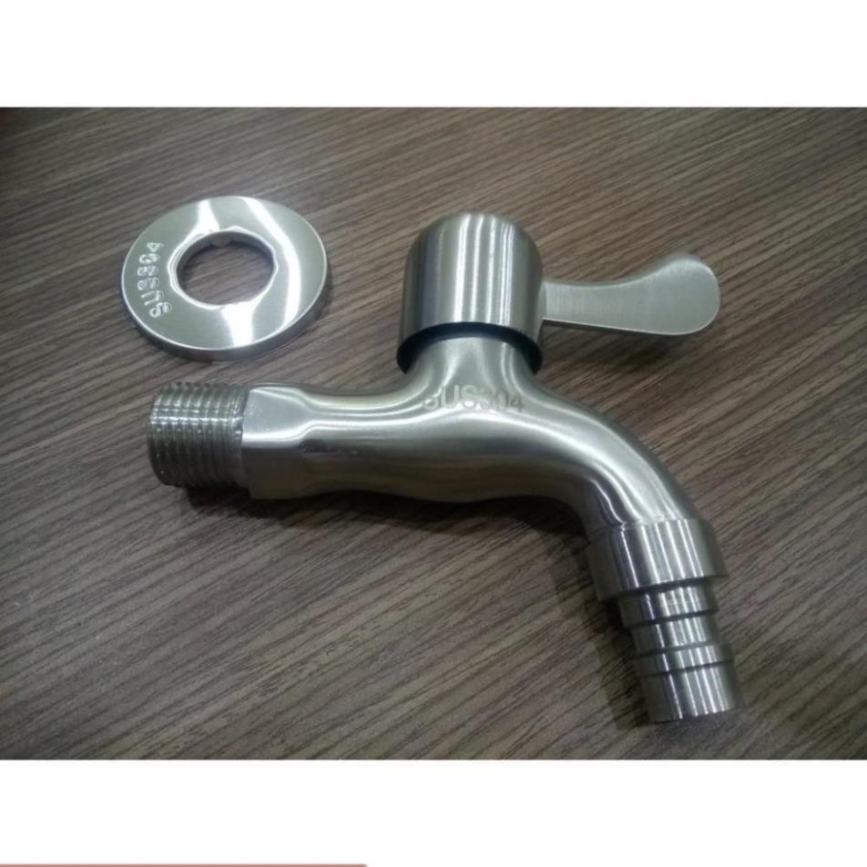 🚙 Vòi Hồ,Vòi Nước Bằng Inox Cao Cấp 206807