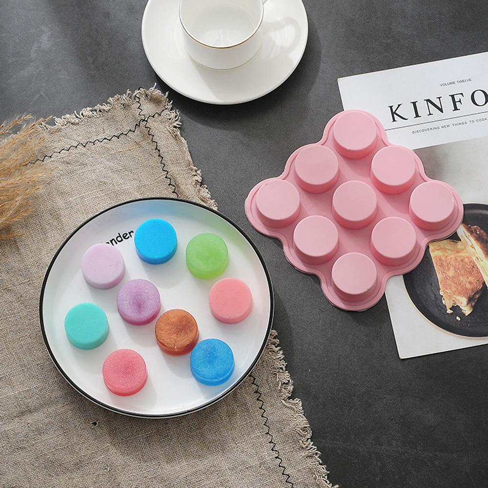 Khuôn Silicone Làm Bánh Hình Tròn Tiện Dụng