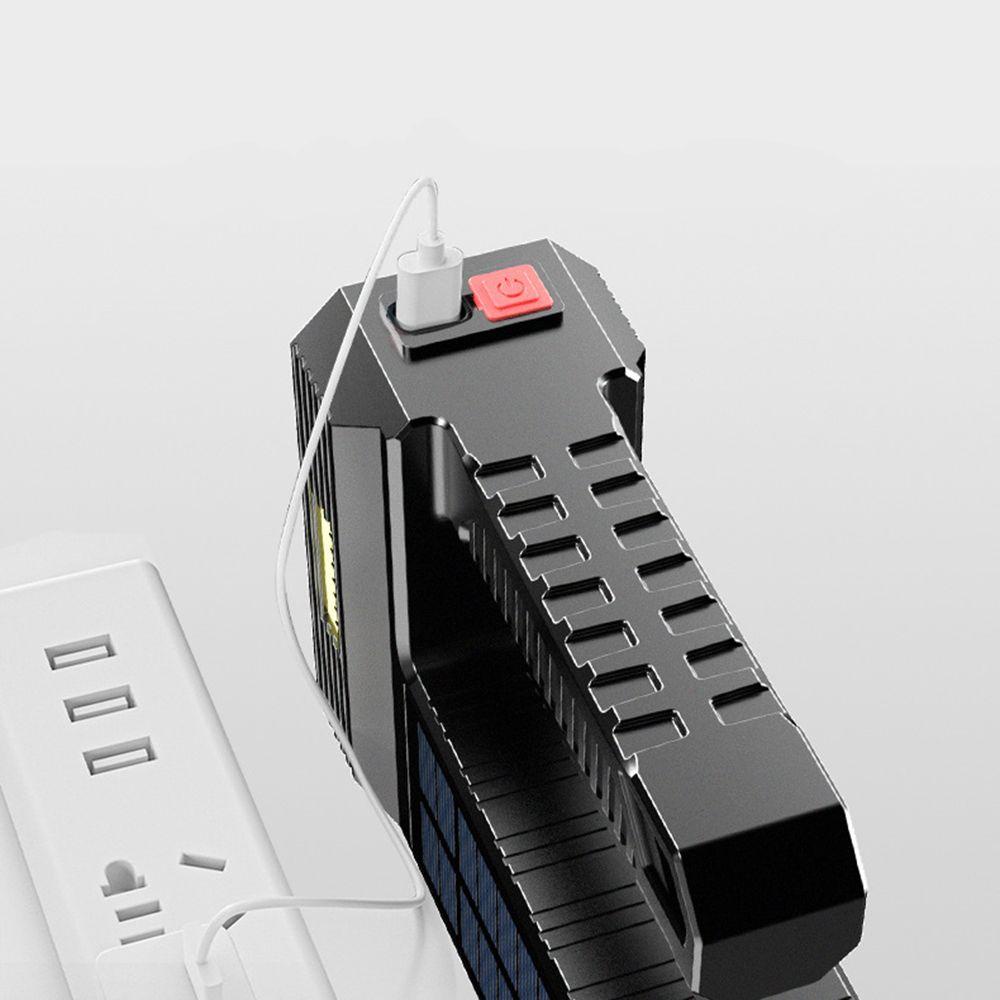 SHOUKEY Đèn Pin Cầm Tay 8 Bóng LED Siêu Sáng Chống Thấm Nước Có Thể Sạc Lại Bằng Cổng