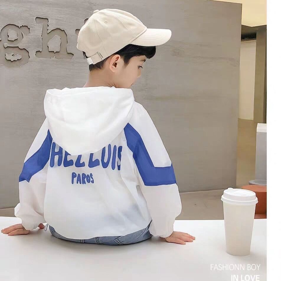 Áo Khoác Chống Nắng Và Tia UV Bằng Vải Lụa Thời Trang Mùa Hè Mới 2022 Dành Cho Trẻ Em