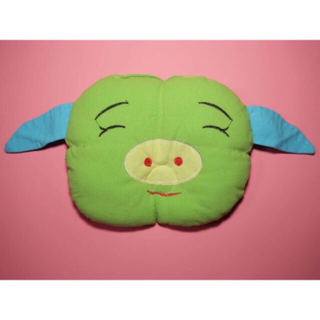 Gối bông lõm cho bé sơ sinh hình tai heo siêu xinh