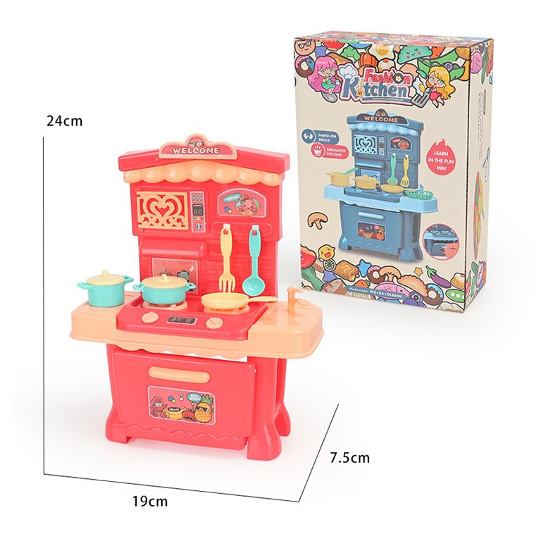 Bộ nấu ăn Mini bé xinh đáng yêu quà tặng cho bé trẻ em