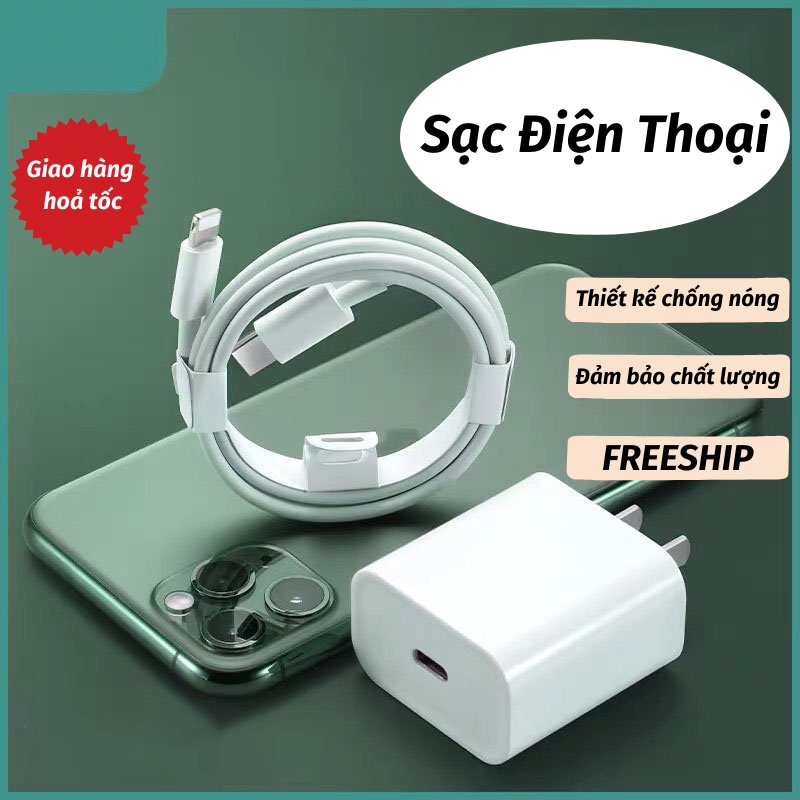 Củ Sạc Nhanh Sạc Điện Thoại Ổn Định Tự Động Ngắt Khi Đầy Chống Nóng PAPAA HOME