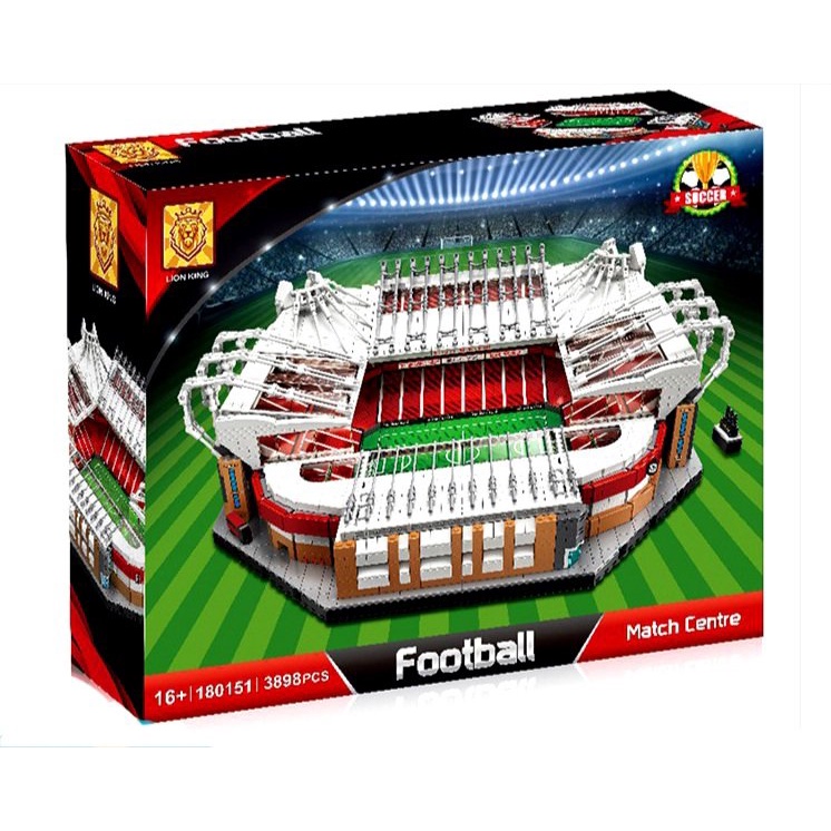 [3898 Chi Tiết] Lego - Lion King 180151 ( Xếp Hình Sân Vận Động Tổ Chim Old Trafford Manchester United )