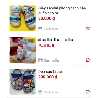 2 đôi giày cho bé