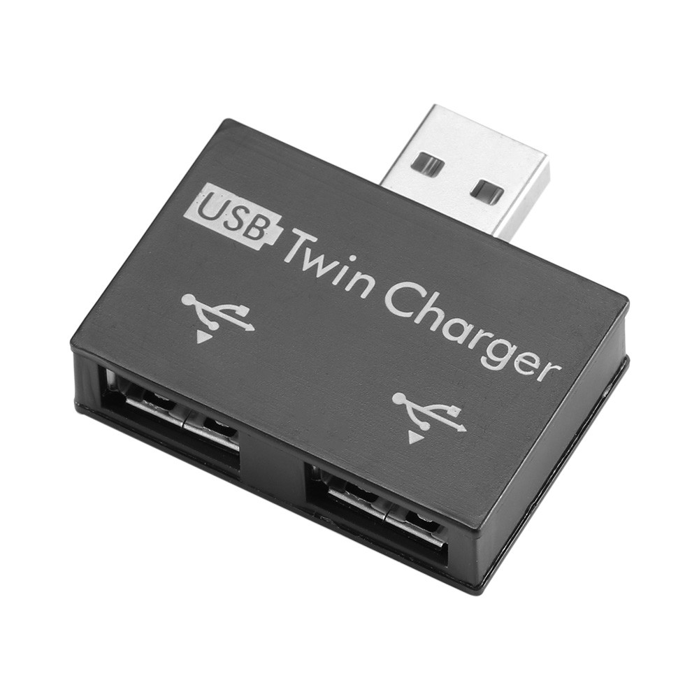 Bộ chia 2 cổng sạc usb tiện dụng