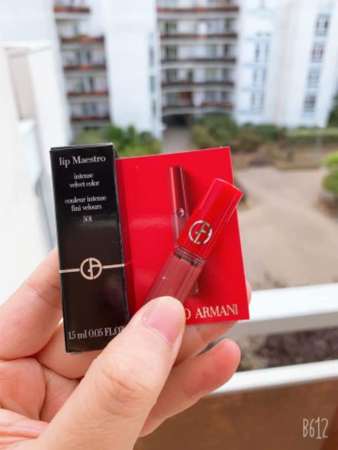 Tách set son Giorgio Armani lip Maestro | BigBuy360 - bigbuy360.vn