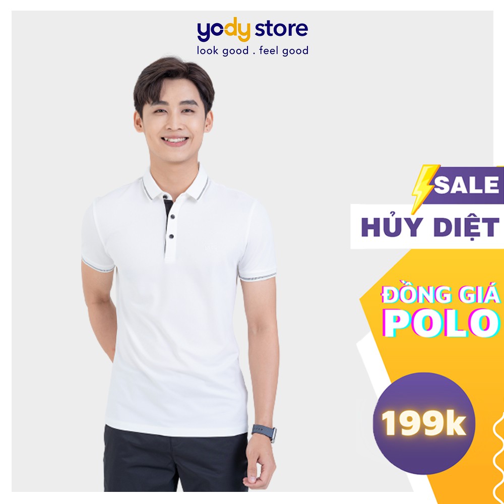 Áo Thun Nam YODY Chất Cotton Siêu Mát Coolmax Lacoste - Mã APM3519