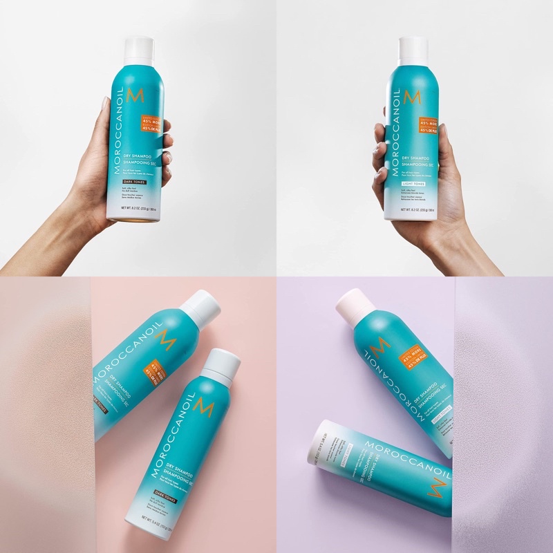 [MẪU MỚI NHẤT] Dầu gội khô Moroccanoil