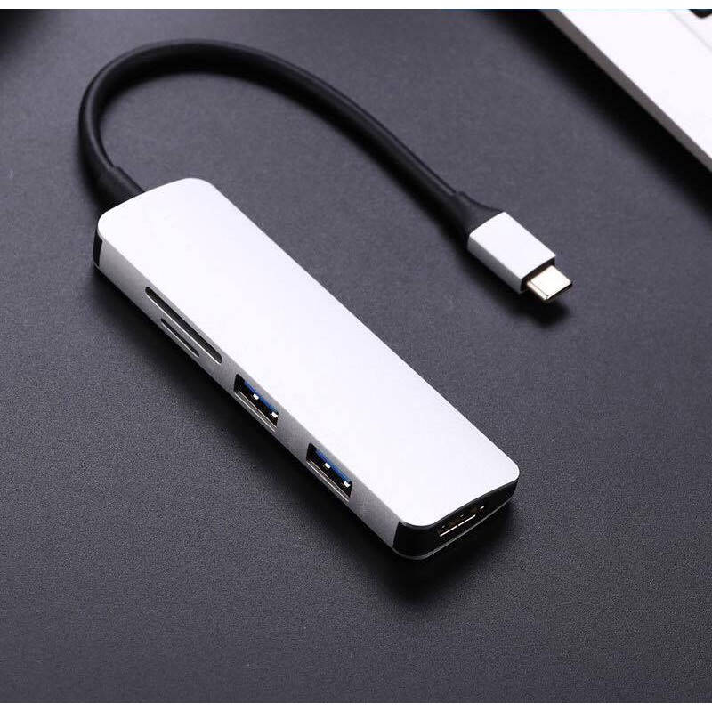 Cổng Chuyển USB C Macbook Ra 5 in 1 Có HDMI