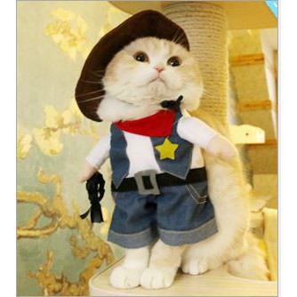 Quần Áo Cosplay Cho Chó Mèo (3 Loại) - Kiểu Dáng Dễ Thương Vui Nhộn