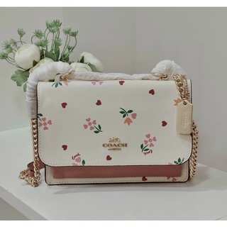 TÚI COACH DA HOẠ TIẾT HOA sẵn sale