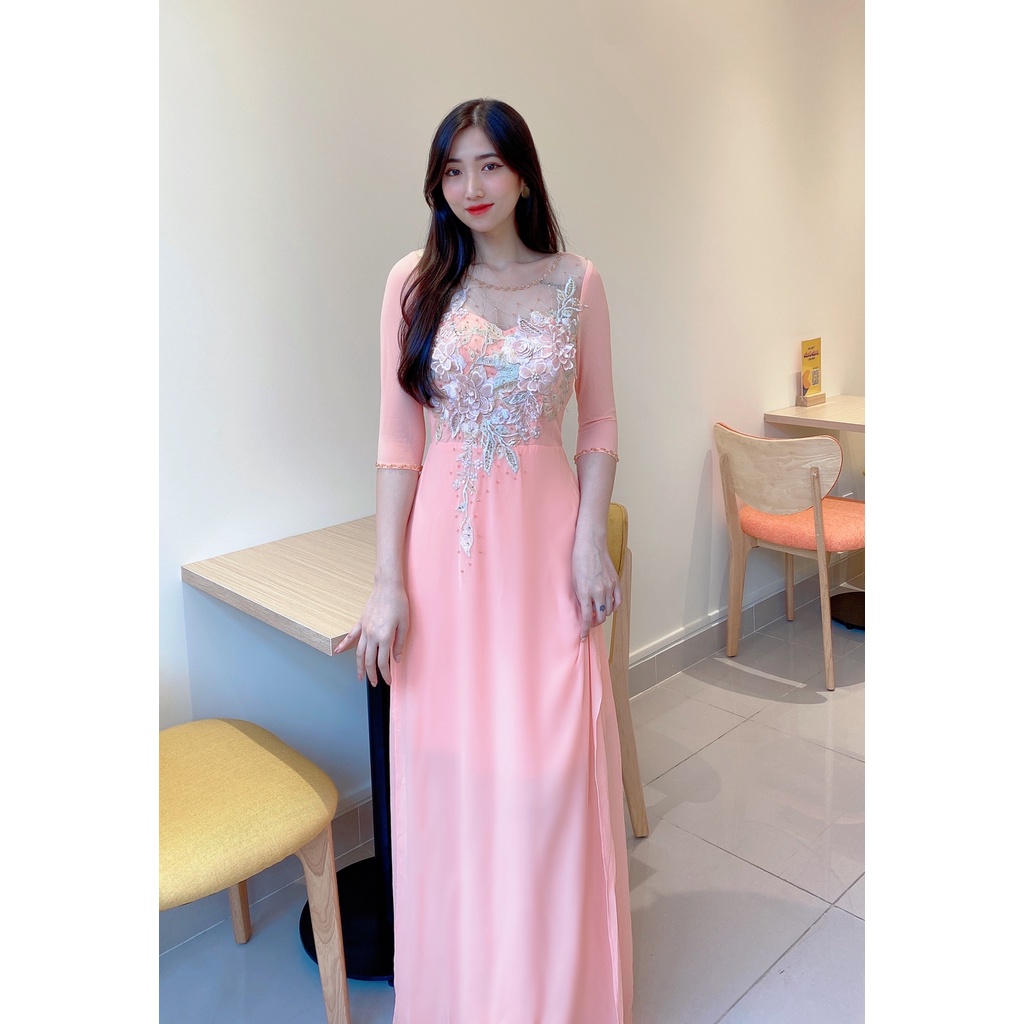 váy, đầm dạ hội tà, thiết kế 2 lớp cao cấp cho phái nữ, tằm ý