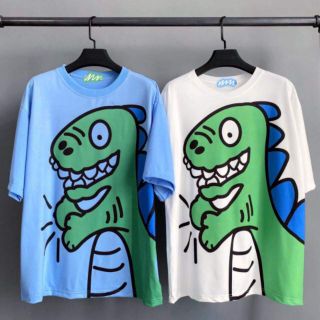 Áo thun in hình 3d, form unisex, ảnh thật