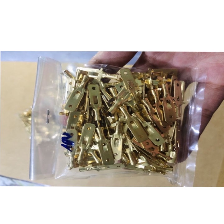 Đầu cốt 4.8 mm 6.3mm / cos replay / cos cắm - DJ622-4.8 đầu cosse xe máy nối dây nhanh(100 cái)