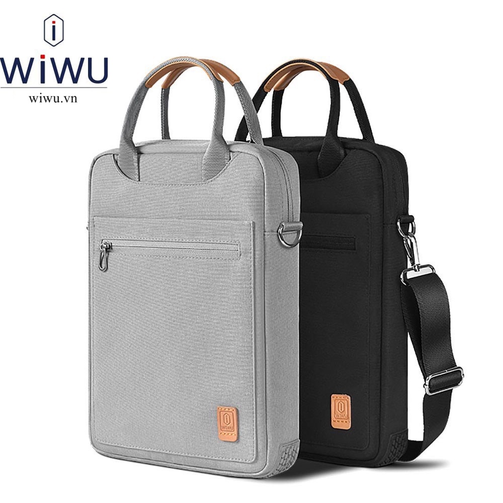 Túi xách dọc Wiwu Pioneer Bag Cho Máy tính bảng Pro 12.9 M1 , Laptop , Macbook 13.3 inch . Chống sốc tặng quai đeo chéo