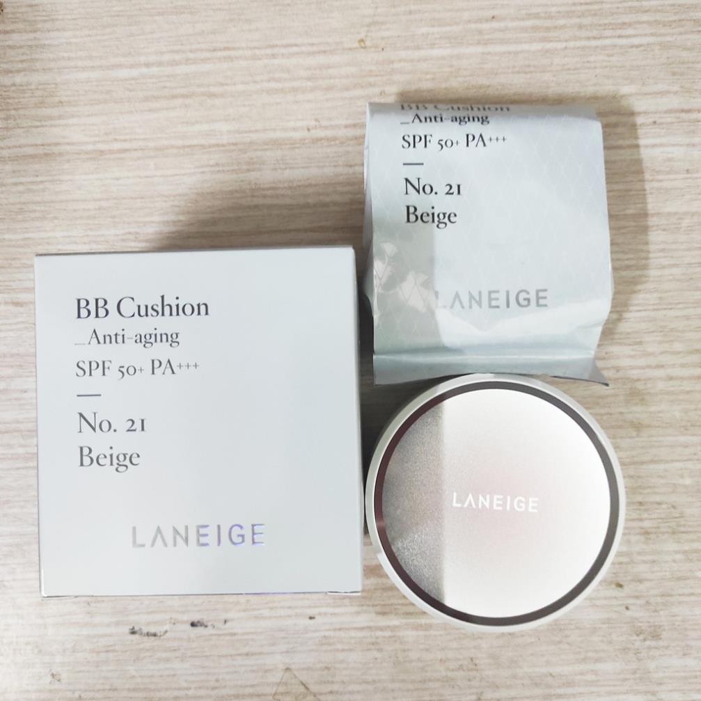 Phấn Nước Chống Lão Hóa Laneige BB Cushion Anti-Aging SPF50+ PA+++