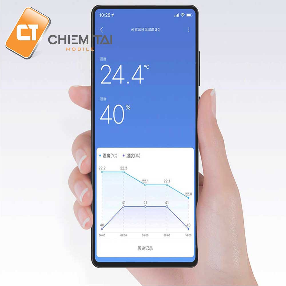Nhiệt - Ẩm kế Bluetooth Mijia gen 2