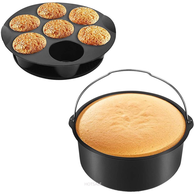 Bộ 12 dụng cụ dùng nướng bánh pizza 7 Inch 3.5QT-7.2QT-up thông dụng cho nhà bếp