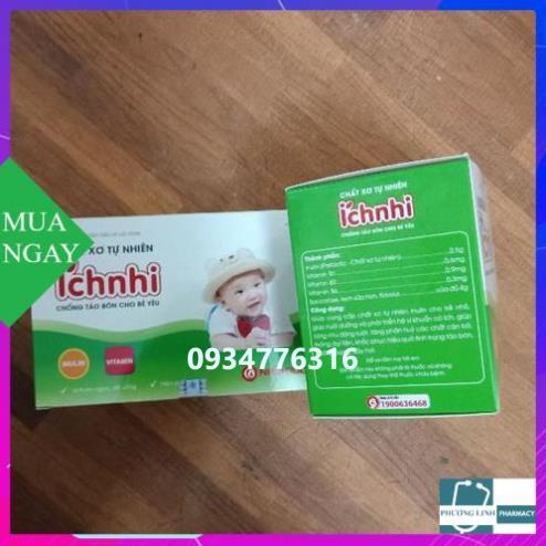 [ Chính hãng ] Chất xơ tự nhiên ÍCH NHI - bé hết táo