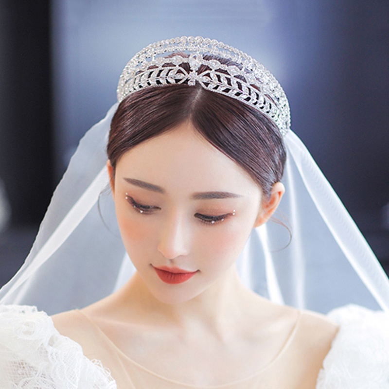 Vương Miện Đính Đá Thời Trang Dành Cho Cô Dâu