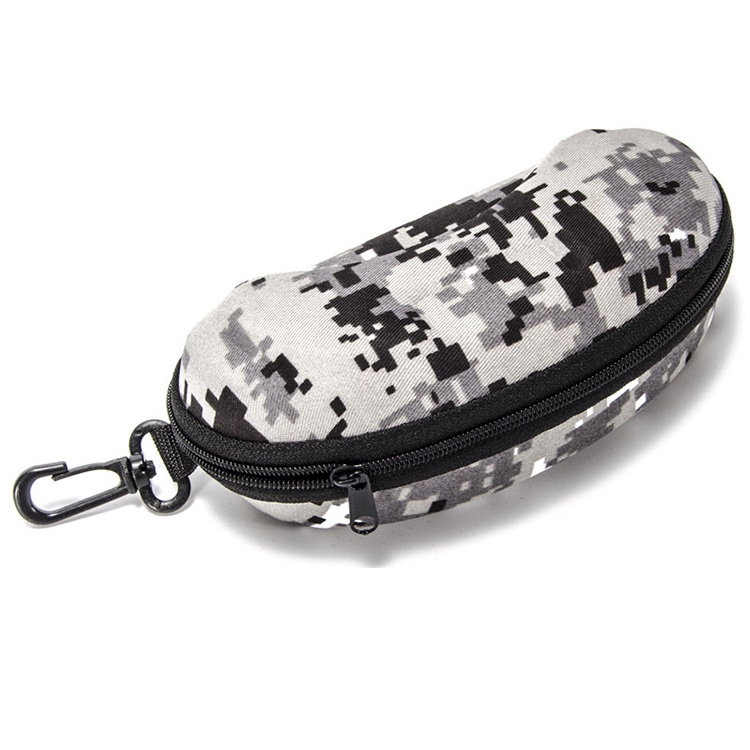 Hộp đựng kính thời trang màu camo, giao màu ngẫu nhiên