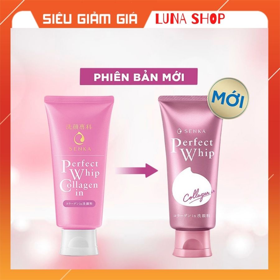 Sữa rửa mặt Shiseido Senka Perfect Whip