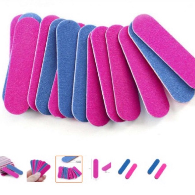 Chiếc dũa nhỏ 5cm dùng riêng khách dũa móng tay
