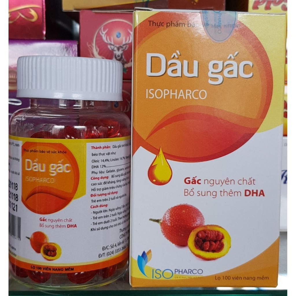 VIÊN DẦU GẤC DHA