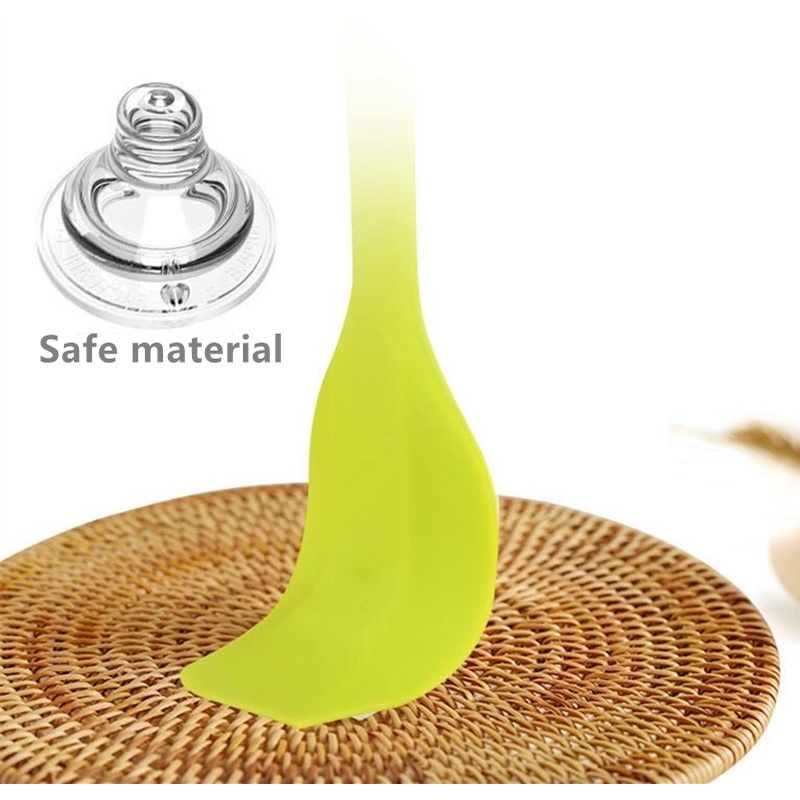 Thìa phết kem dùng làm bánh bản dẹt bằng silicon