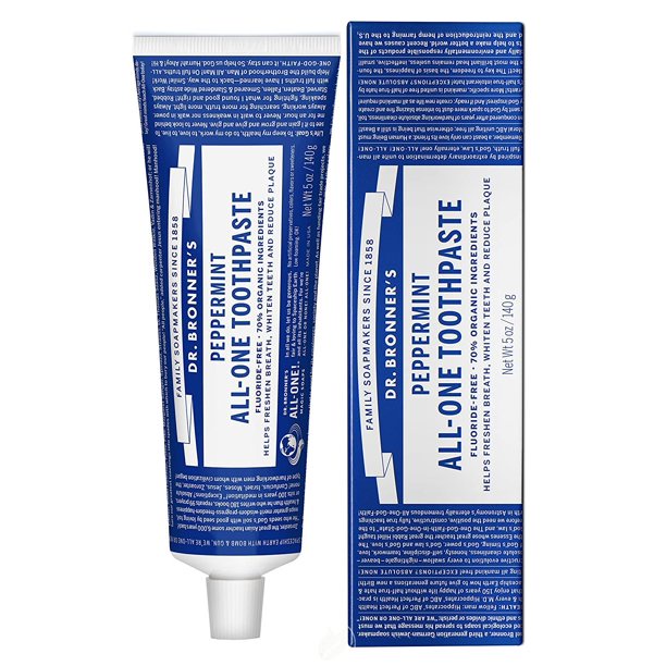 Kem đánh răng All In One Dr. Bronner 140g