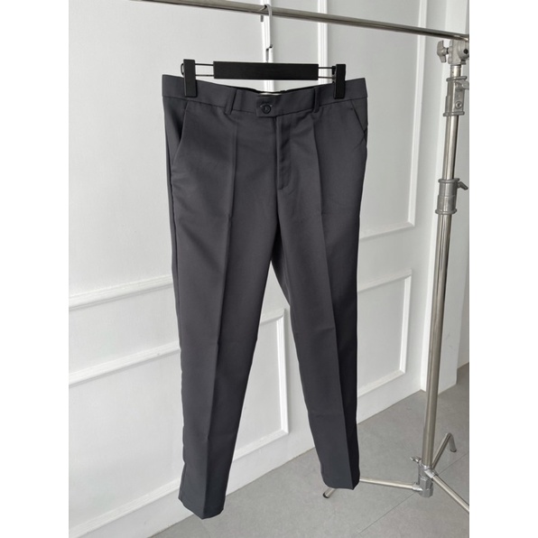 Quần tây xám basic