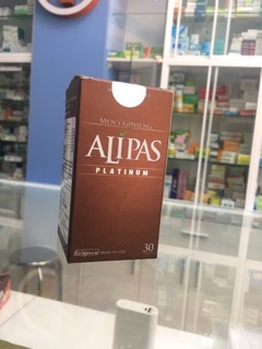 Sâm Alipas Platinum - Chai 30 viên