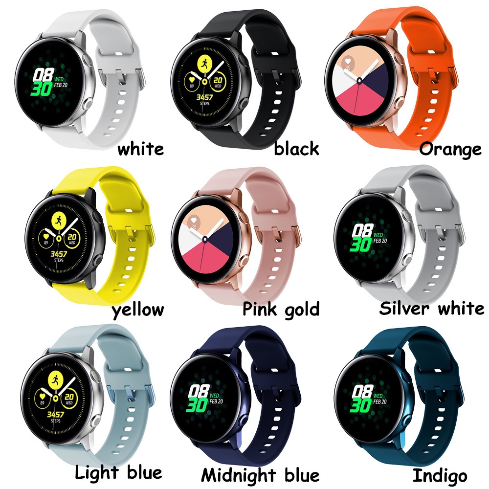YIFILM Silicone Dây Đeo Silicon Chống Rơi Cho Đồng Hồ samsung galaxy watch6 40mm 44m 5 6 classic 43mm 47mm